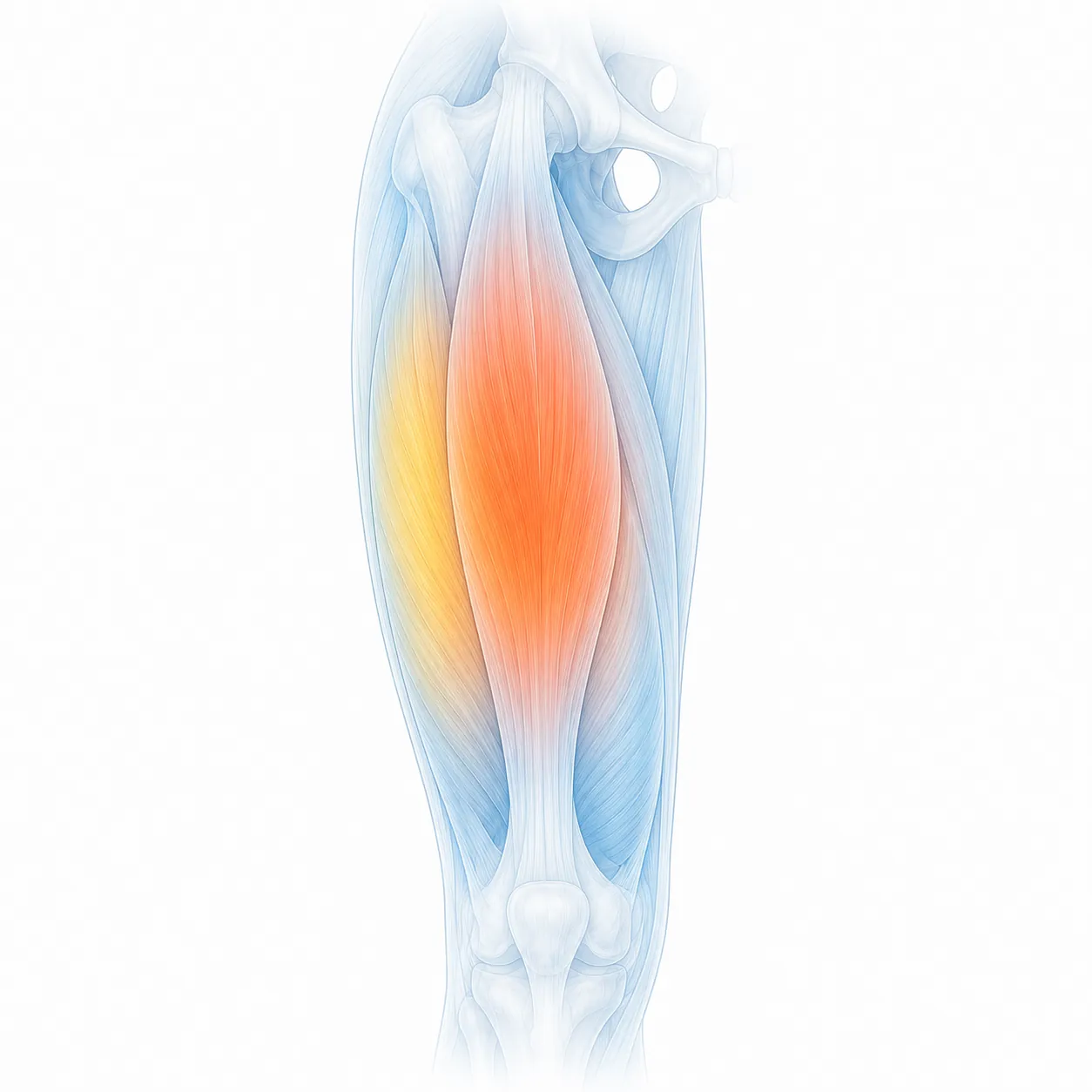 Quadriceps region