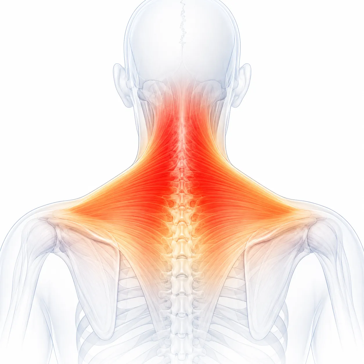 Trapezius region