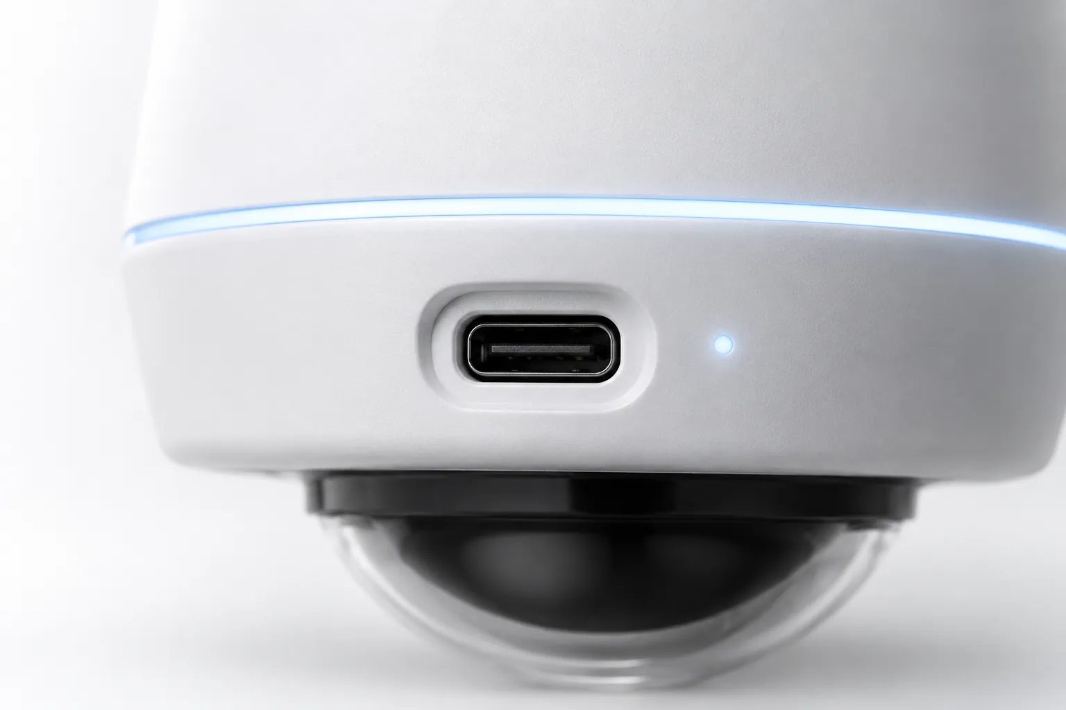 USB-C charging port